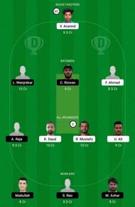 SHA vs EMB Dream11 Team - Emirates D10 League